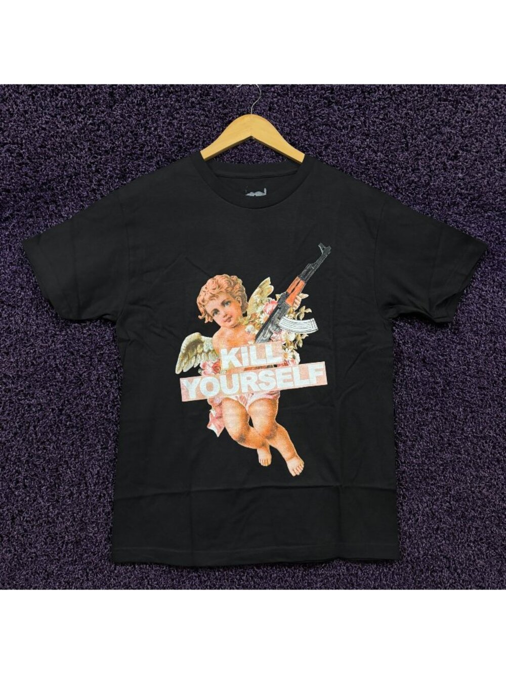 G59 Records x Suicideboys Kill Yourself Cherub Rap T-Shirt M